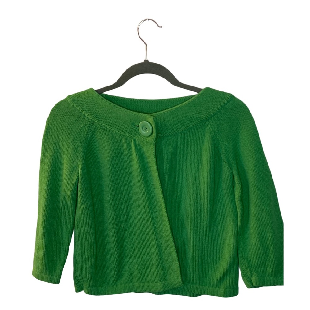 Ann Taylor Cotton  Cardigan Sweater, sz XS